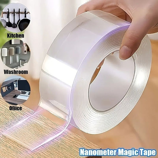 Nano Tape Double Side Tape | Washable Reusable Tape - 3 Meter